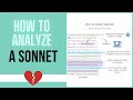 Shakespearean Sonnet Analysis