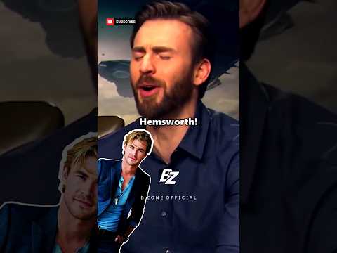 Chris Evans is OBSESSED With Chris Hemsworth 😂 #shorts #marvel #avengers #chrisevans #chrishemsworth