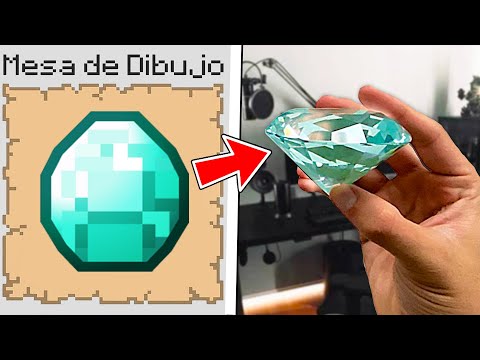 MINECRAFT pero TODO lo que DIBUJO APARECE en la VIDA REAL 😱