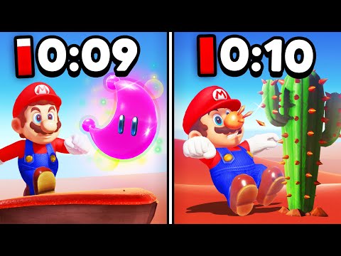 Mario Odyssey, aber ich werde permanent TELEPORTIERT!