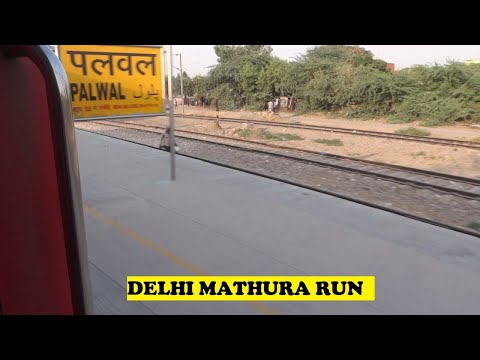 Royapuram WAP7 Delhi Mathura Speed Run + 5 Overtakes & Skip Mathura Junction | Chennai Duronto