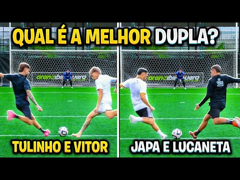 TULINHO E VITOR LO VS LUCANETA E JAPA!! *DUELO DE DUPLA*