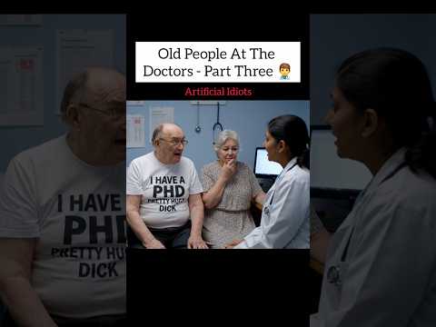Old People At The Doctors Part 3 😅 (Veo 3)