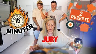 2 Rezepte, 15 Minuten Zeit, Eine Knallharte Jury - Wer schafft es?