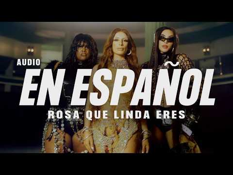 Rosa Que Linda Eres EN ESPAÑOL | ¡VIRAL! (2024) Spanish ALIBI  Lyrics (spanish version)