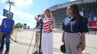 Governor Sherrill Holds Gaggle Ahead of First World Cup Match