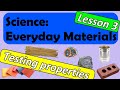 Material Properties and Testing Concepts