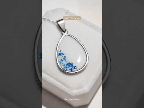 would you be okay with this?🤍#breastmilkjewelry #weddingdetails #handmade #somethingblue #keepsake
