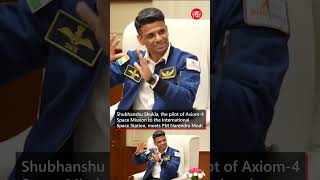 Astronaut Shubhanshu Shukla meets PM Narendra Modi after ISS Mission