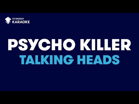 Psycho Killer – Talking Heads | KARAOKE WITH LYRICS