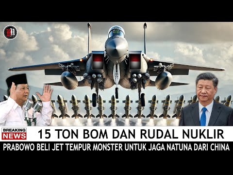 CHINA PANIK !! TERNYATA PRABOWO BWLI JET TEMPUR BISA BAWA 15 TON BOM DAN RUDAL NUKLIR