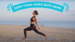 30ph Yoga Buổi sáng 🎶 (mọi trình độ) | Morning flow, All levels | Yoga By Sophie
