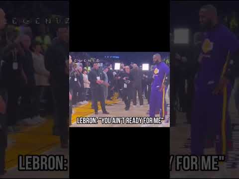 LeBron & Dillon Brooks pre game talk revealed! ?