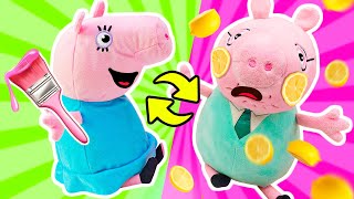 ¡Mamá y Papá Pig intercambiaron cuerpos!