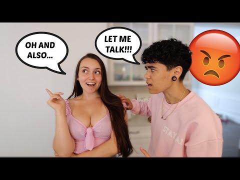 Interrupting My Boyfriend EVERYTIME He Talks For 24 HOURS!