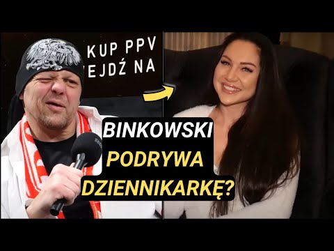 SZOK! BINKOWSKI OSZALAŁ I PODRYWA DZIENNIKARKĘ???