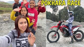 POKHARA PUGEY RACE KO LAGI😍 / LADY RIDER / CX250 R / POKHARA ENDURO / @alishakhadgi9769