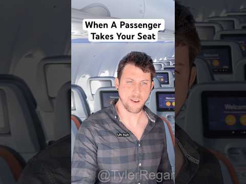 When A Passenger Takes Your Seat #shorts