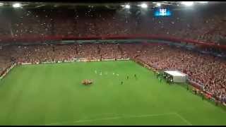 Himno Athletic Club Bilbao tras eliminar al Napoli