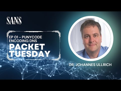 Packet Tuesday - Punycode Encoding DNS