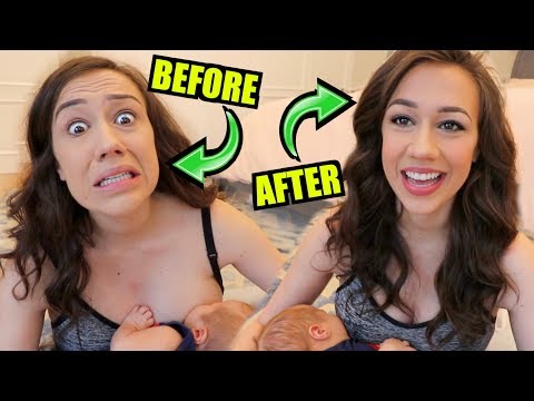 MAKEUP ROUTINE WHILE BREASTFEEDING!