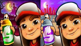 Subway Surfers Transylvania 2026 One Run Challenge vs Sakura Tokyo 2026 One Run Challenge Gameplay