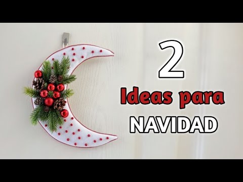 Lindos ADORNOS NAVIDEÑOS para vender | Manualidades Para Navidad | Ideias decoração Natal.