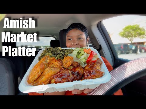 I WENT TO THE AMISH/DUTCH MARKET FOR THIS FOOD!! Mukbang!!!