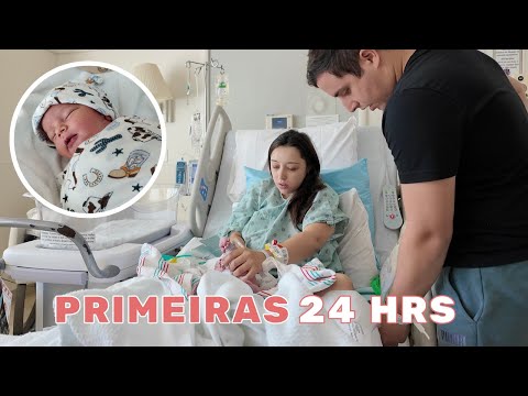 PRIMEIRAS 24 HRS DO BEBE NA MATERNIDADE