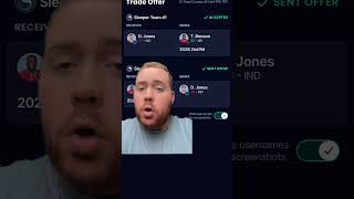TRADE For Daniel Jones?! #nfl #dynastyfantasyfootball #dynastyfootball #fantasysports #danieljones