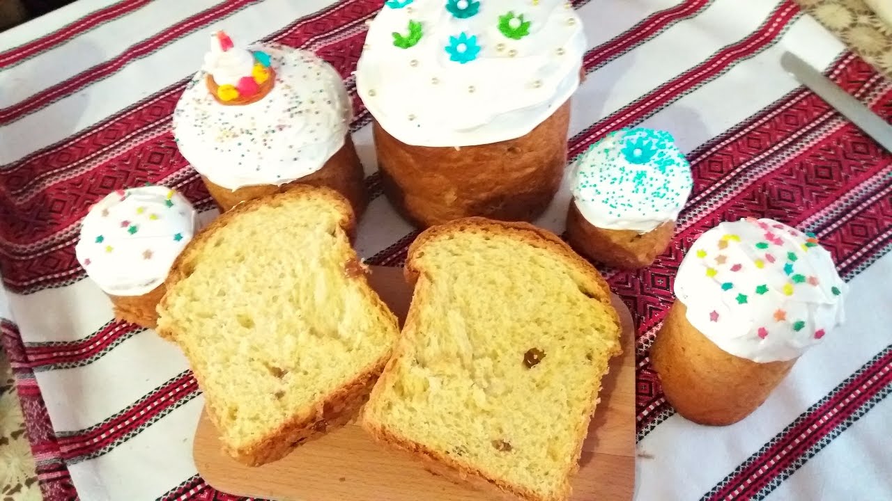 Пасхальный Кулич. Простой и Очень Вкусный рецепт Кулича