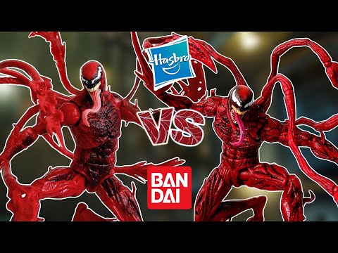 DUELO DE POSES!!! | Marvel Legends vs SH Figuarts: Carnage Venom 2