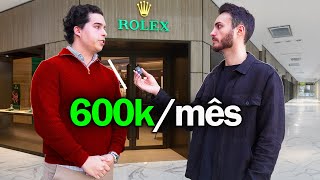 Perguntando o Salário dos Donos de ROLEX