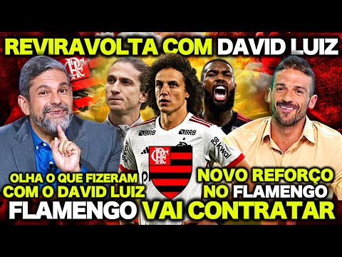 BOTO CHEGOU COBRANDO GERAL! FLAMENGO NÍVEL EUROPA ! REVIRAVOLTA COM DAVID LUIZ no FLAMENGO