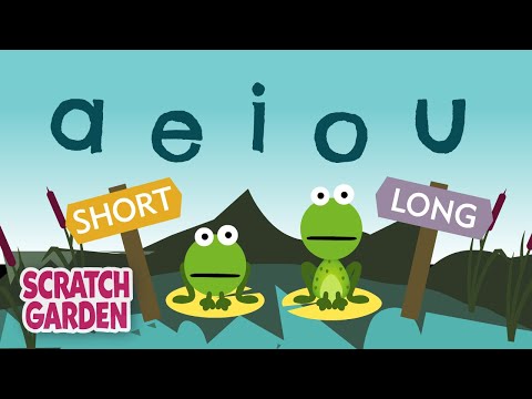 The Vowel Song: Long and Short Vowel Sounds | English Songs | Scratch Garden - YouTube
