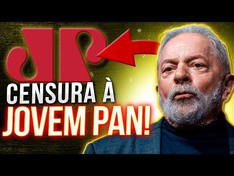Lula já começa a Censura contra a Jovem Pan e Veículos de Direita! A Vergonha só Começou!