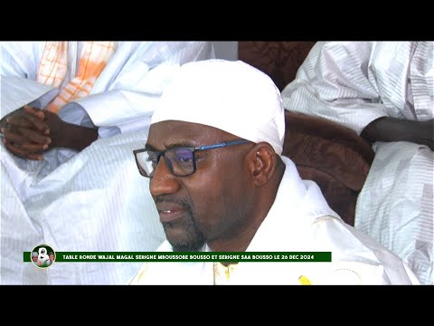 Waajal Magal Serigne Mboussobé Bousso et Serigne Saa Bousso le 26 décembre 2024 à Mbacke