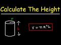 Cylinder Volume and Dimensions