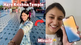 Hare Krishna Temple gyi aur ye hua mere sath😭❤️ | Kanika Devrani