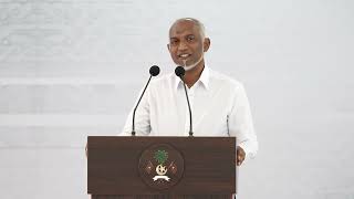 President’s remarks at the community meeting in HDh. Kumundhoo
