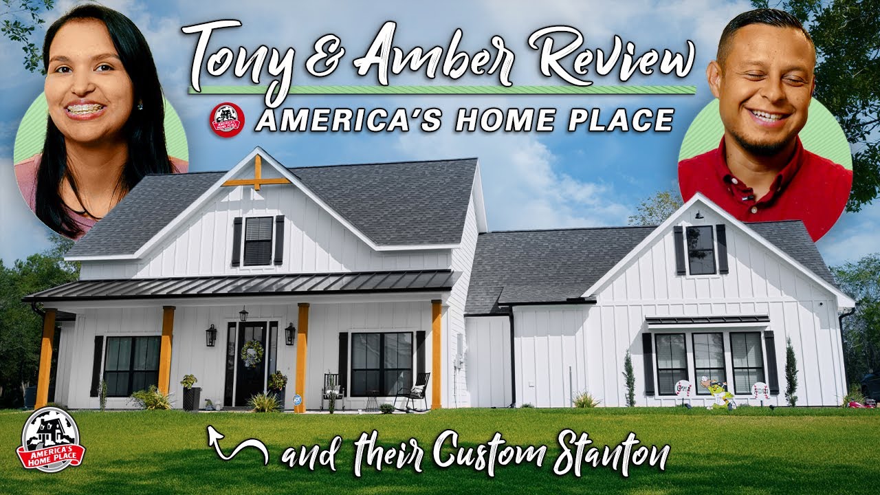 Tony and Amber Review Their Custom Stanton built by America's Home Place