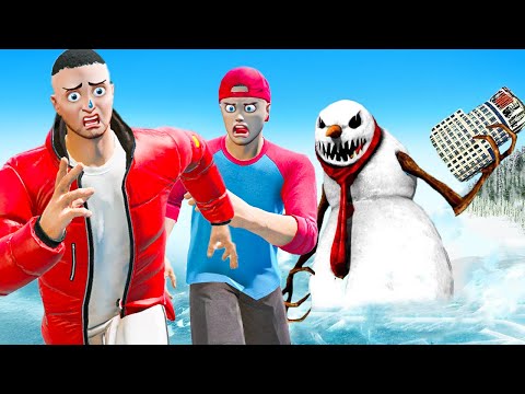 SCHNEEMANN VERFOLGT alle YOUTUBER in GTA 5 RP!