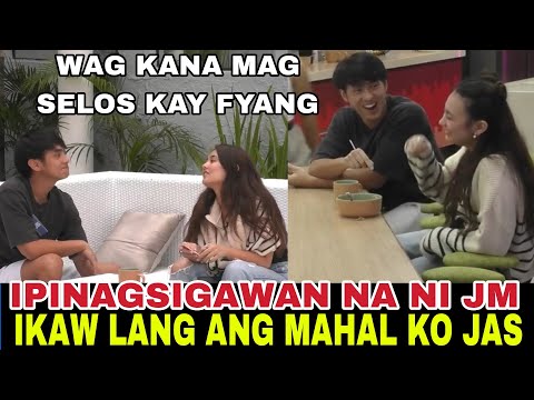 IBANG IBA NA TALAGA ANG PAG ALAGA NI JM KAY JAS NGAYON SA PBB PAGKATAPOS AMININ NA MAHAL NIYA ITO