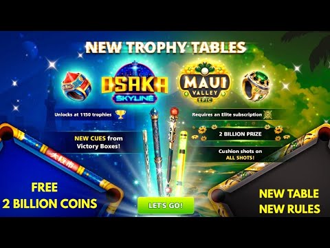 NEW 2 BILLION TABLE | BIG UPDATE IN 8 BALL POOL