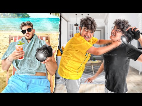 JE LAISSE MA CAMERA A MES PETITS FRÈRES 1 SEMAINE.. COMBIEN DE FOIS ILS S’EMBROUILLENT..?! Ep2