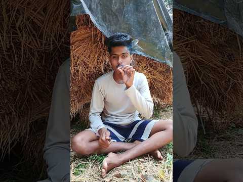 বিড়ি খেতে গিয়ে বিচুলি গাদা ধরিয়ে ফেললাম | 🤣 #shorts #minivlog #viralvideo #trending