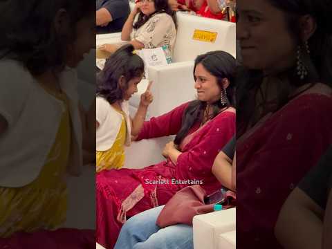 മീനാക്ഷിയേ പേടിപ്പിച്ച് നിർത്തുന്ന കൂട്ടി ❤️🥰  #meenakshidileep #dileep