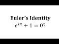 Understanding Euler's Identity