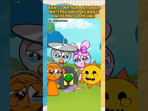Bantu Mr.Sun Bersinar agar Mr. Tree Hidup Kembali | Incredibox Sprunki #sprunki #dubbing #animation