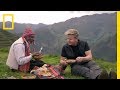 Gordon Ramsay's Worm Catching Experience